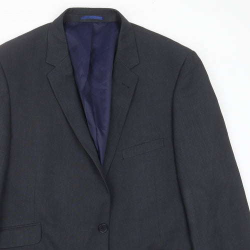Taylor & Wright Mens Grey   Jacket Suit Jacket Size 44  - Tailored fit