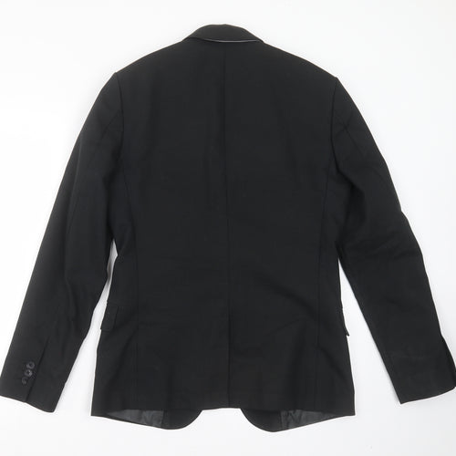 Calvin Klein Mens Black   Jacket Suit Jacket Size M  - ultra slim fit