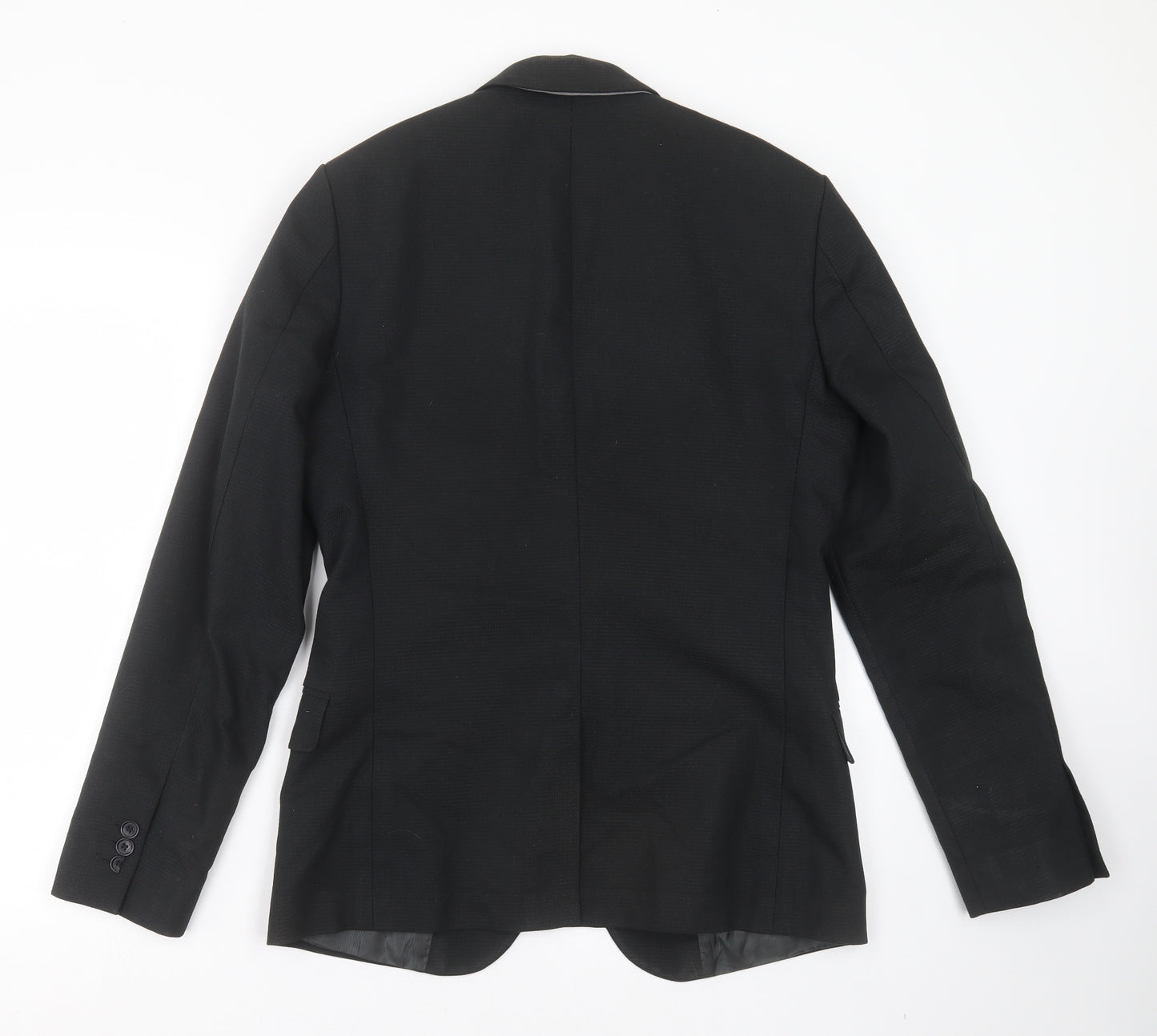 Calvin Klein Mens Black   Jacket Suit Jacket Size M  - ultra slim fit