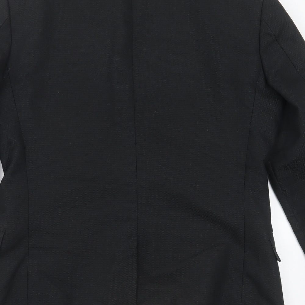 Calvin Klein Mens Black   Jacket Suit Jacket Size M  - ultra slim fit