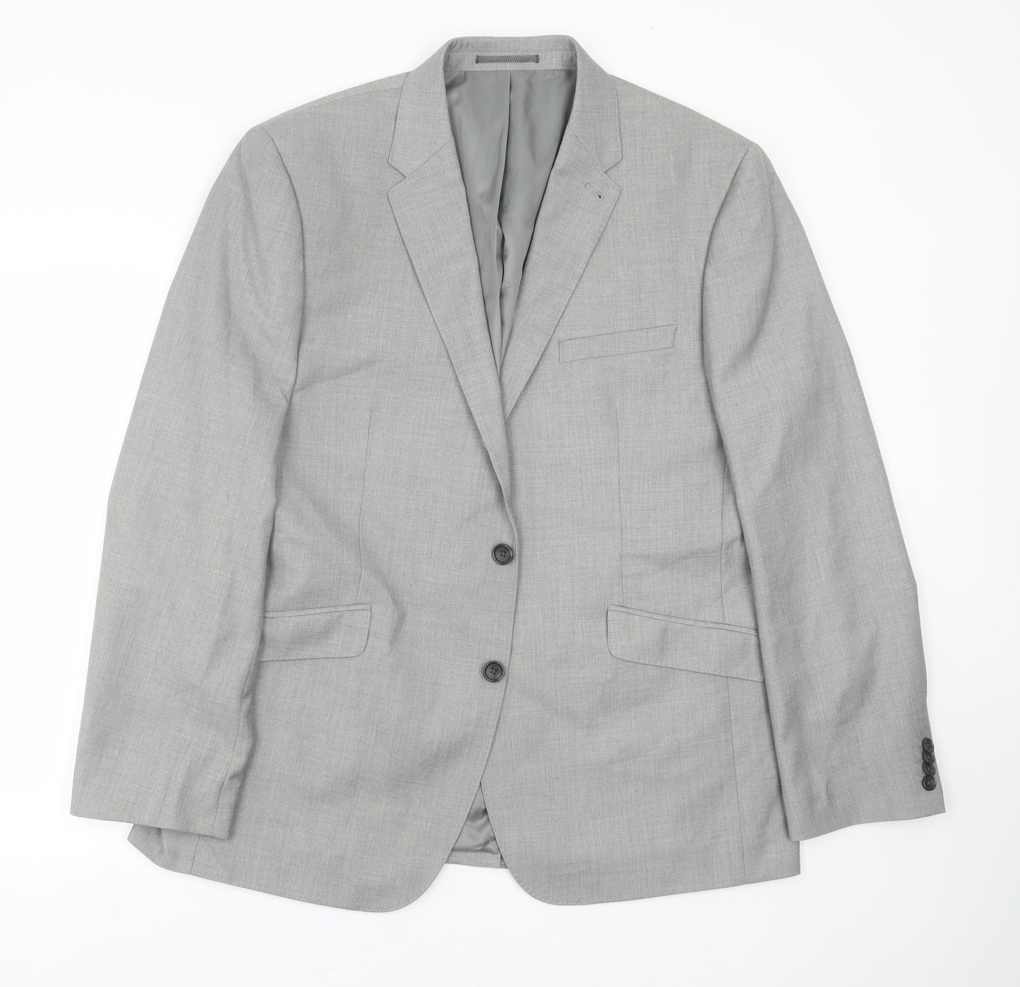 Taylor & Wright Mens Grey   Jacket Suit Jacket Size 44  - Tailored fit