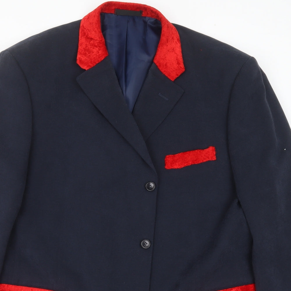 Marks and Spencer Mens Blue   Jacket Suit Jacket Size 46