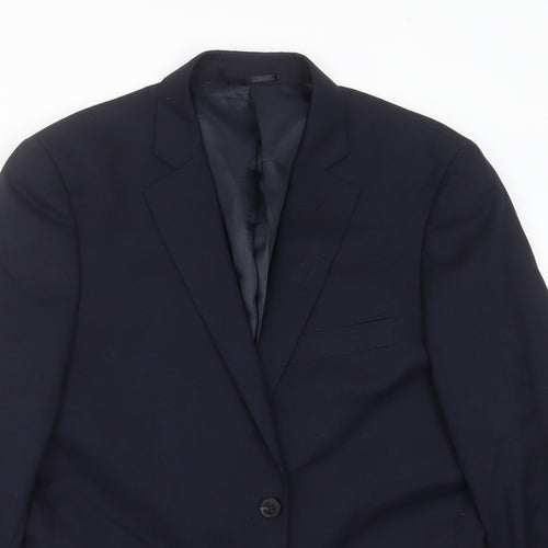 French Connection Mens Blue   Jacket Suit Jacket Size 38