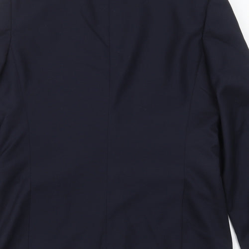 French Connection Mens Blue   Jacket Suit Jacket Size 38