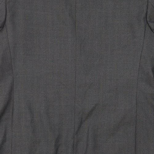 Wellington Mens Grey Striped  Jacket Suit Jacket Size 44