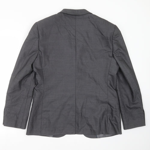 River Island Mens Grey   Jacket Suit Jacket Size 40