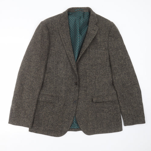 TU Mens Brown   Jacket Suit Jacket Size 42