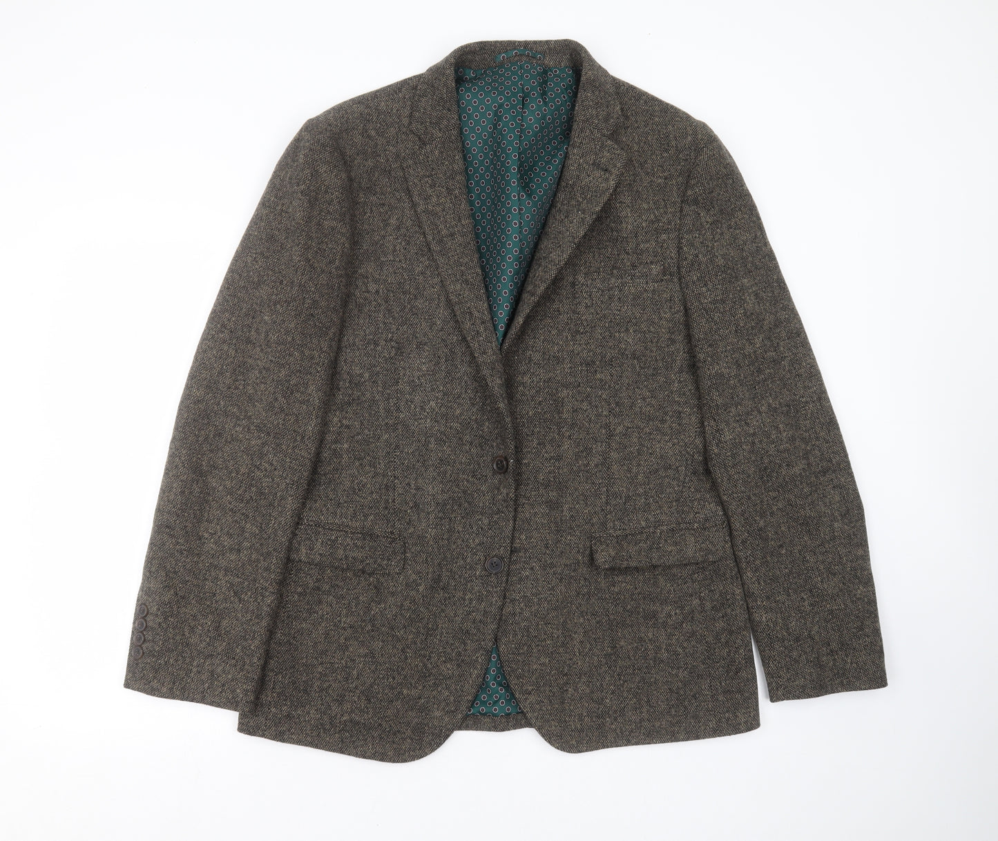 TU Mens Brown   Jacket Suit Jacket Size 42