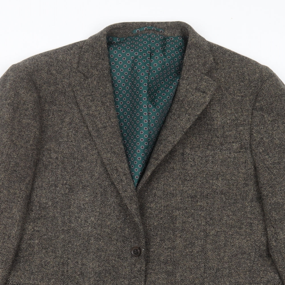 TU Mens Brown   Jacket Suit Jacket Size 42