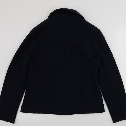 EAST Womens Blue   Jacket Coatigan Size 12