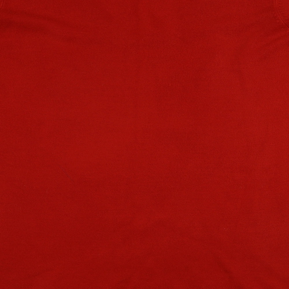 Marks and Spencer  Womens Red   Pullover Jumper Size 14