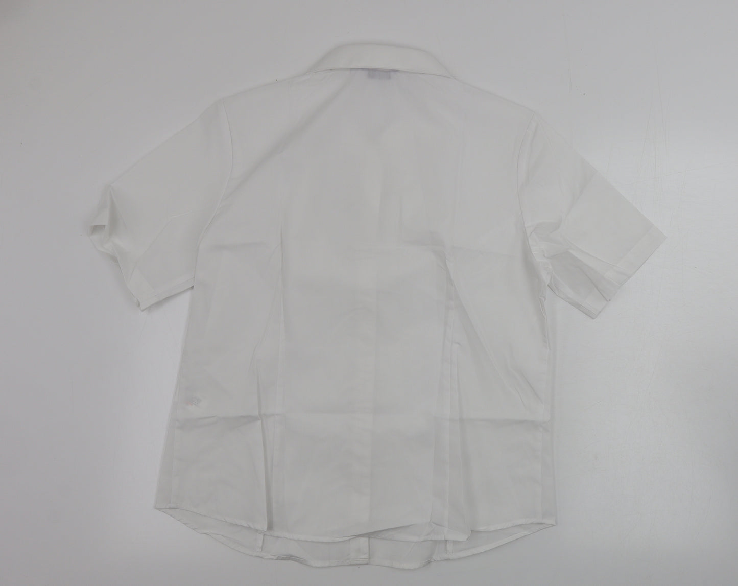 disley Womens White   Basic Button-Up Size 16