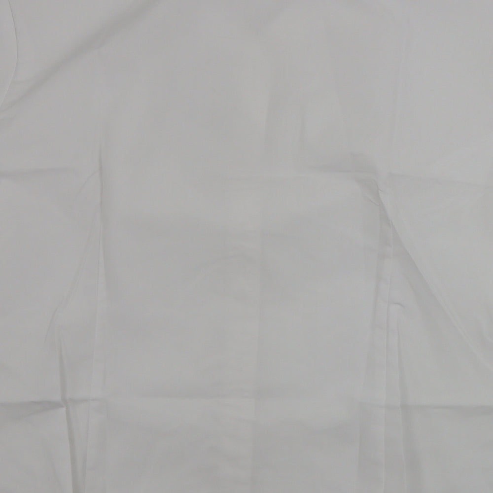 disley Womens White   Basic Button-Up Size 16