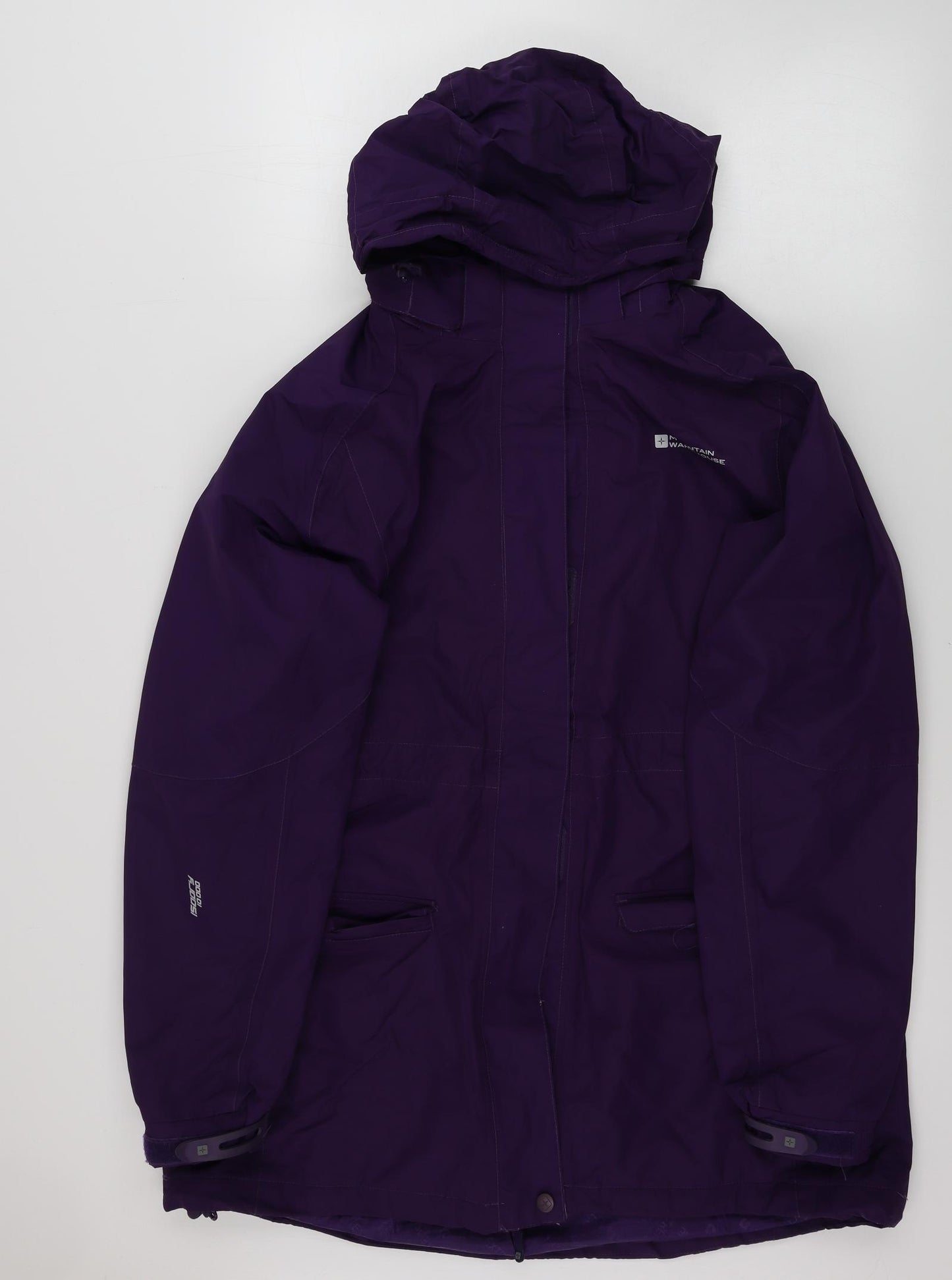 Mountain Warehouse  Womens Purple   Rain Coat Coat Size 18