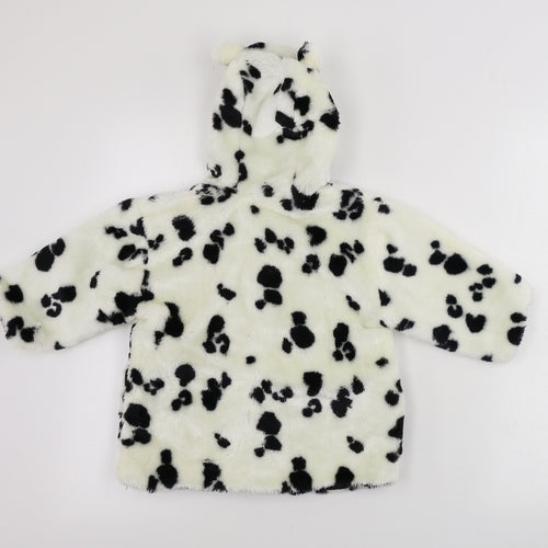 Ladybird  Girls White   Jacket Coat Size 9-12 Months