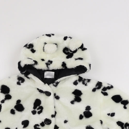 Ladybird  Girls White   Jacket Coat Size 9-12 Months