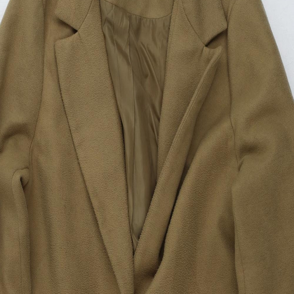 New Look  Womens Brown   Jacket Coat Size 12