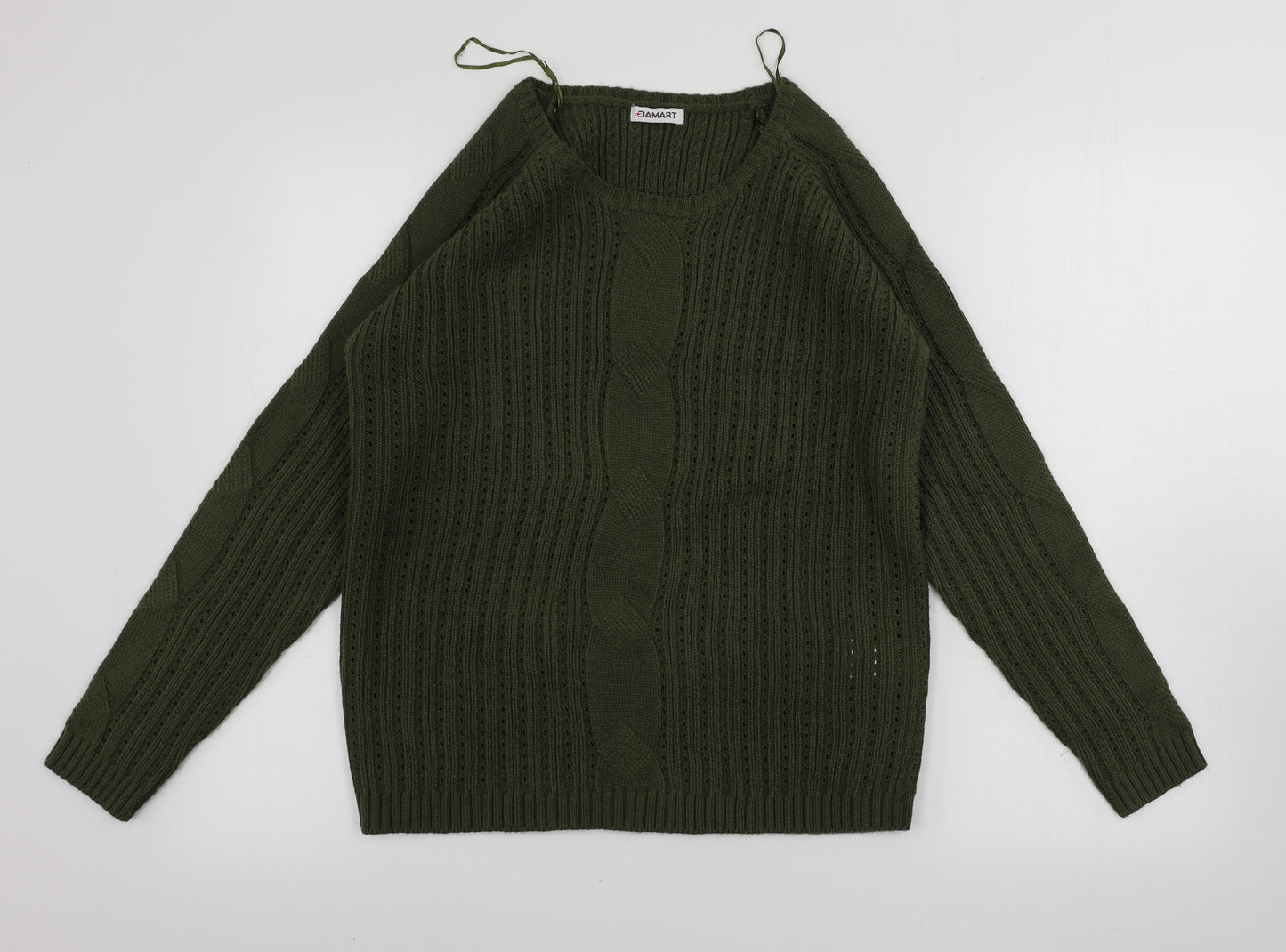 Damart Womens Green   Pullover Jumper Size 10