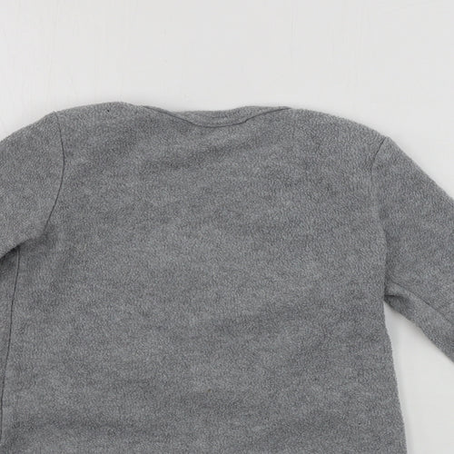Hullabaloo   Boys Grey   Pullover Jumper Size 2-3 Years