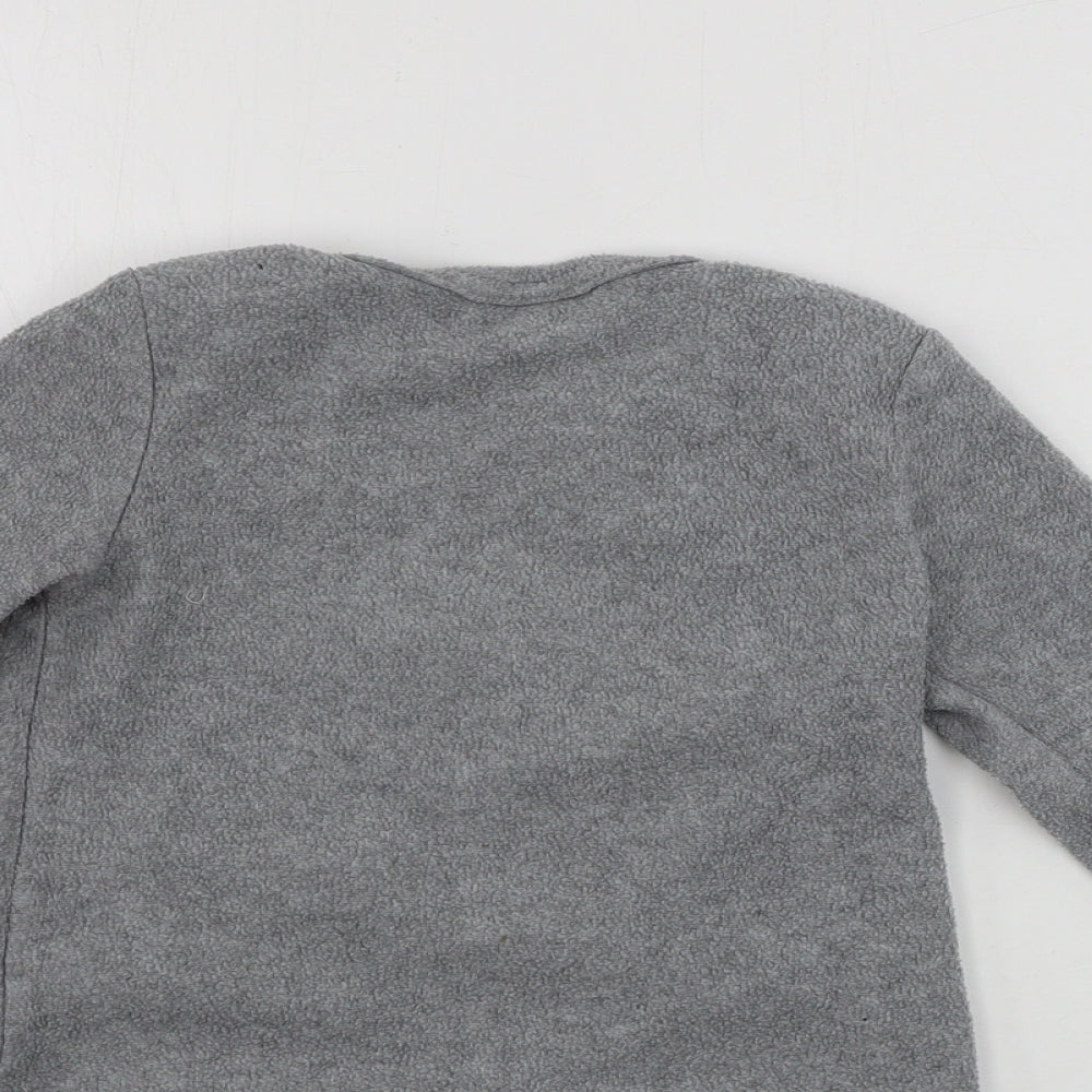 Hullabaloo   Boys Grey   Pullover Jumper Size 2-3 Years