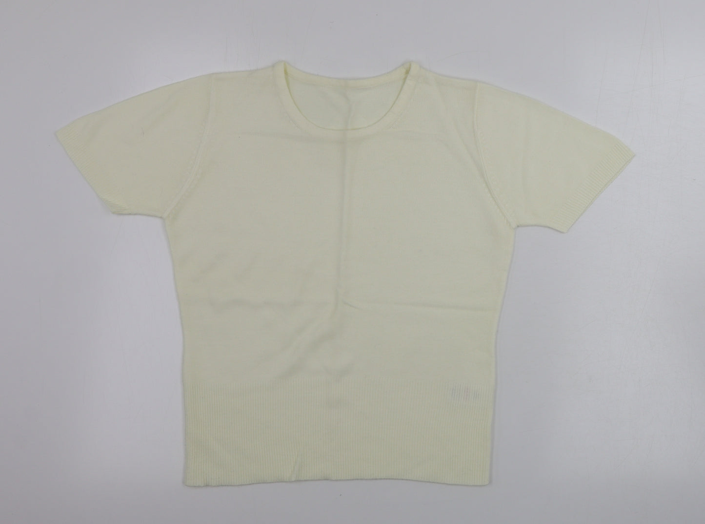 Preworn  Womens Ivory   Pullover Jumper Size 10