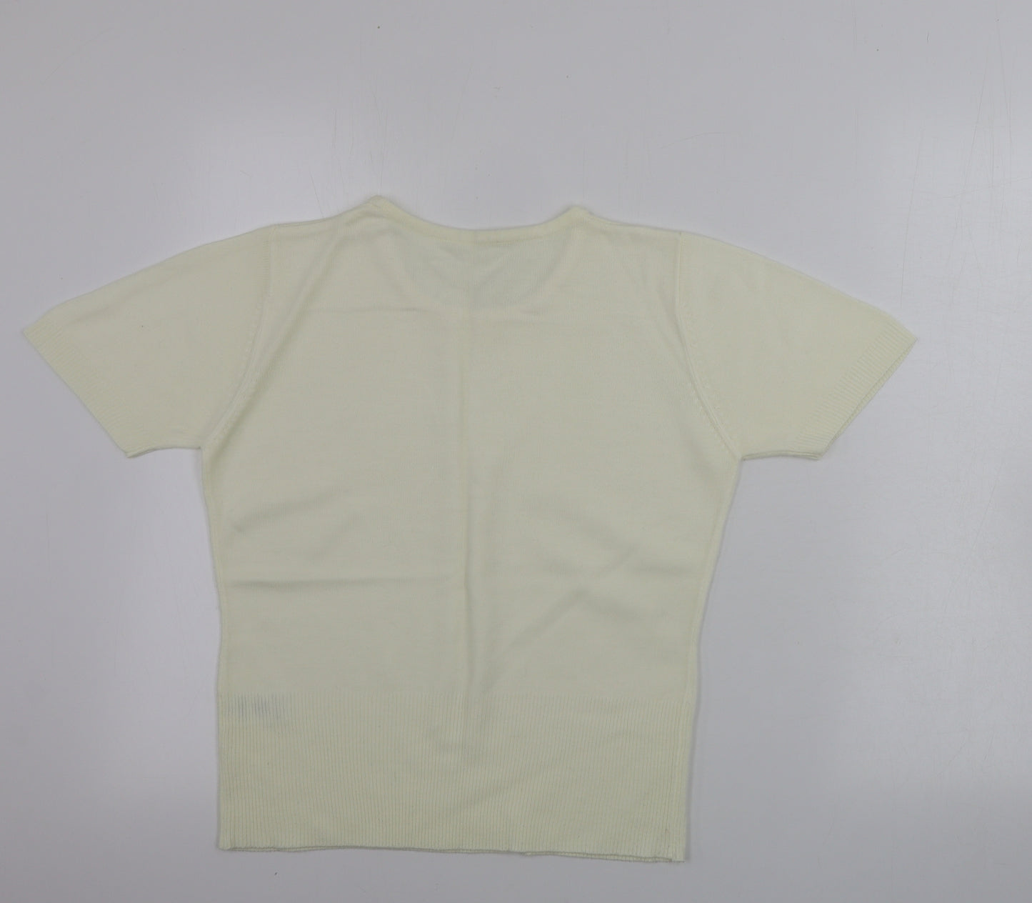 Preworn  Womens Ivory   Pullover Jumper Size 10
