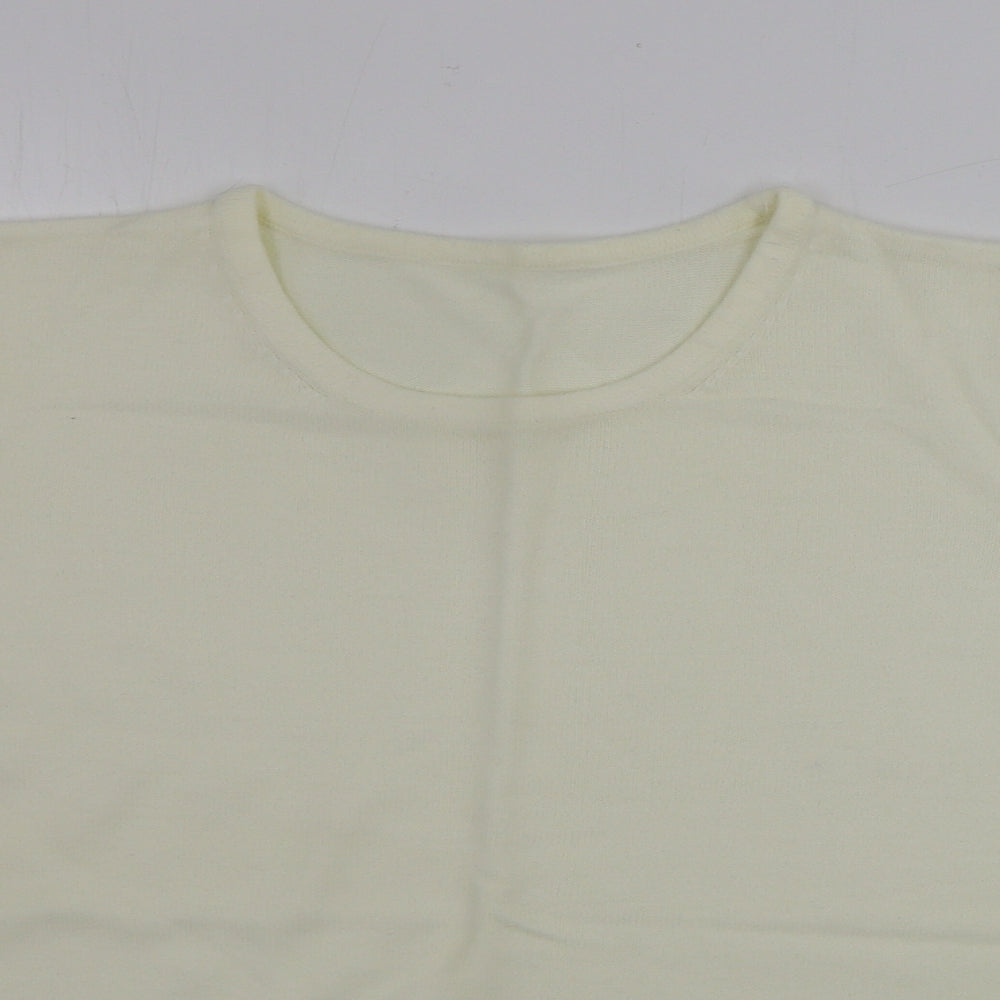 Preworn  Womens Ivory   Pullover Jumper Size 10
