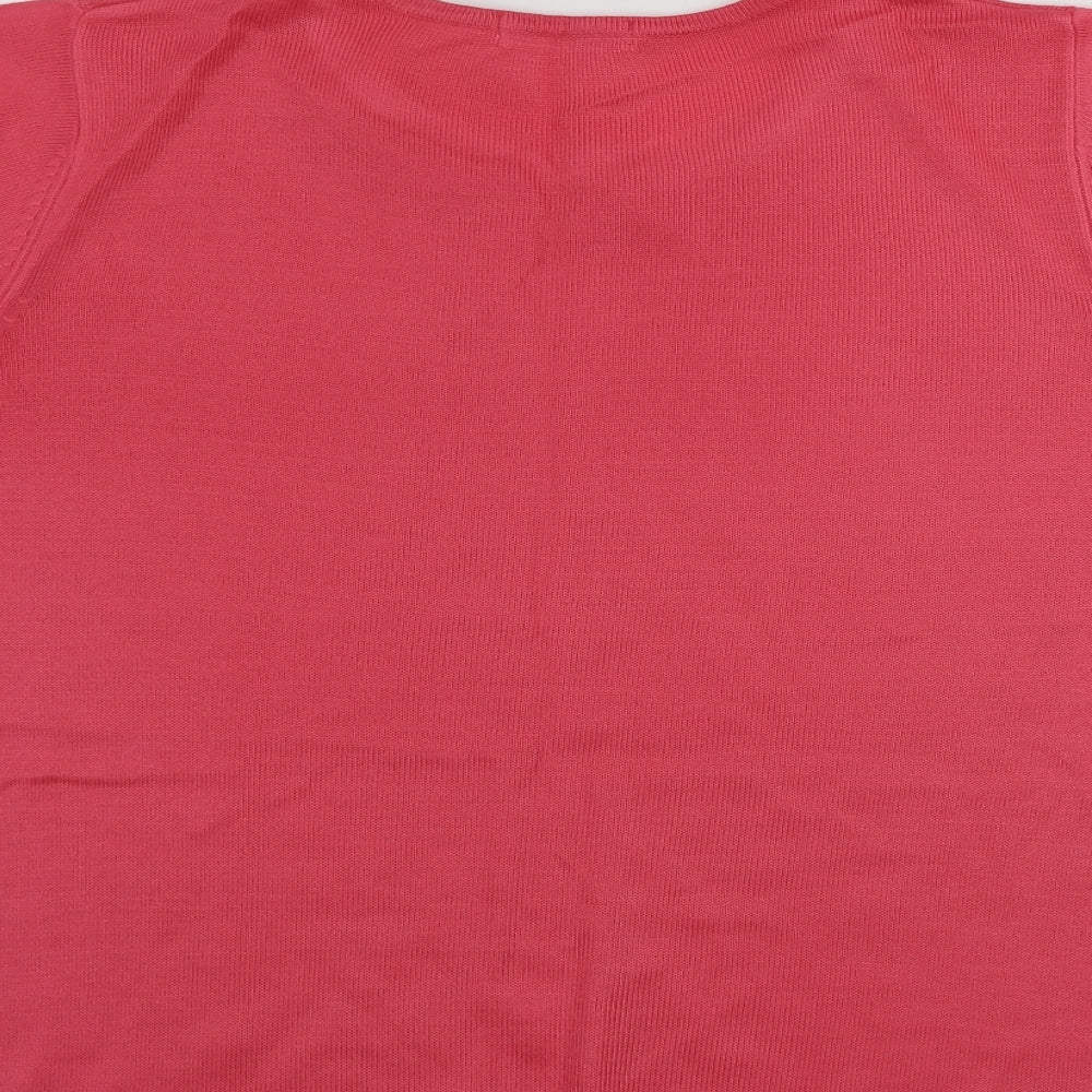 Marks and Spencer  Womens Pink   Pullover Jumper Size 10