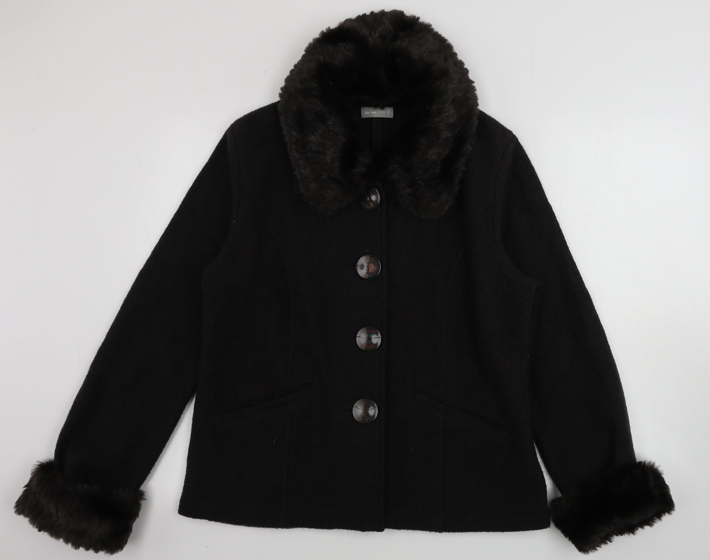 Marks and Spencer  Womens Grey   Jacket Coat Size L