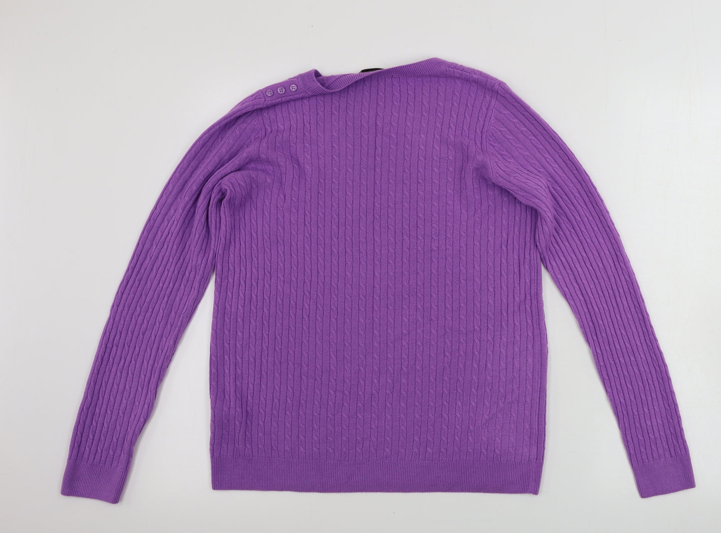 TU Womens Purple   Pullover Jumper Size 14