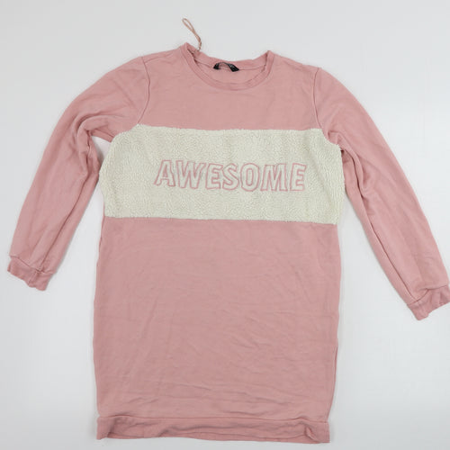 Select  Womens Pink   Pullover Jumper Size 10