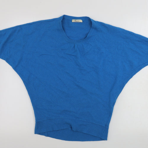 Precis Womens Blue   Pullover Jumper Size S