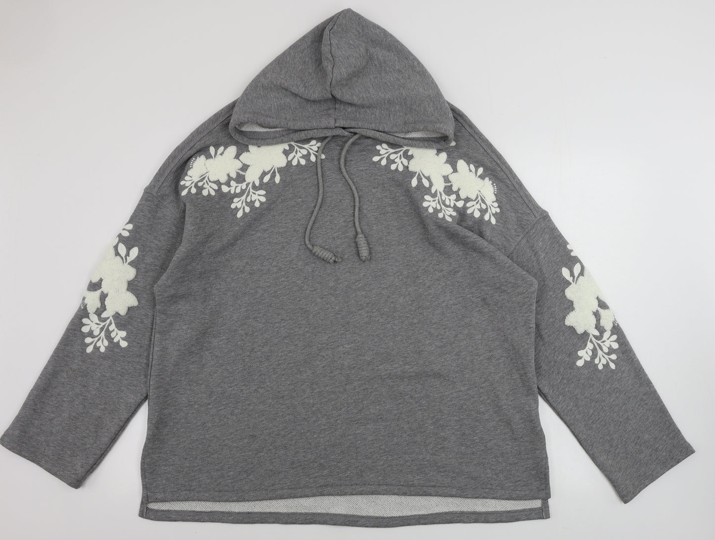 H&M  Womens Grey   Pullover Hoodie Size XL