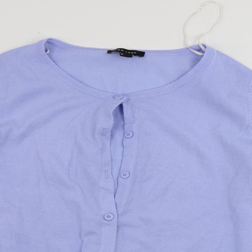 New Look  Womens Blue   Cardigan Jumper Size 12