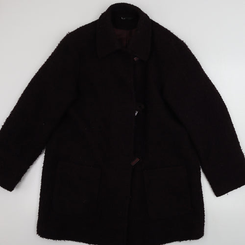 BHS  Womens Brown   Jacket Coat Size 16