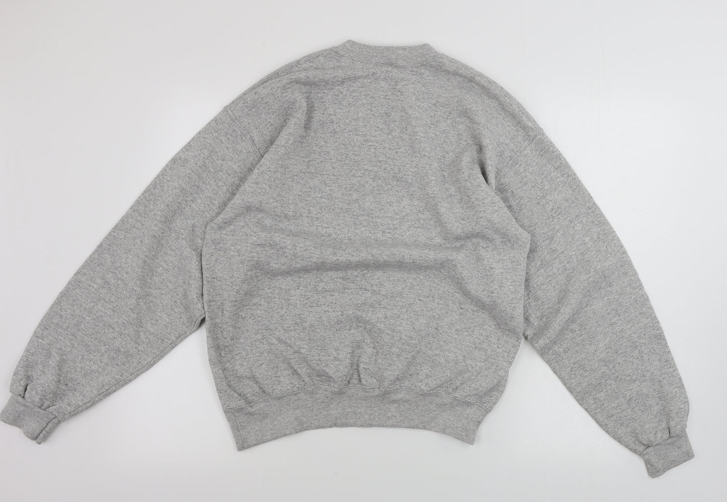 soffe sweats Womens Grey Paisley  Pullover Jumper Size M