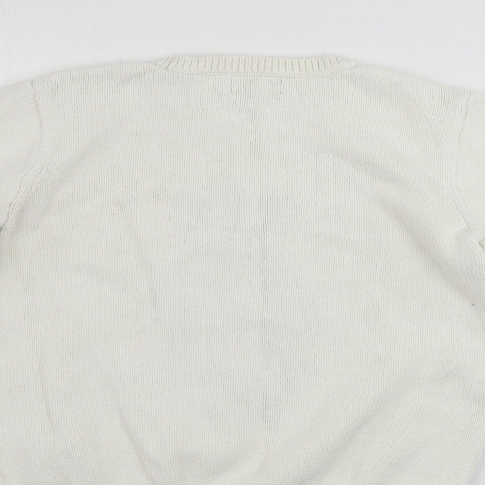 Ralph Lauren  Boys Ivory   Pullover Jumper Size L