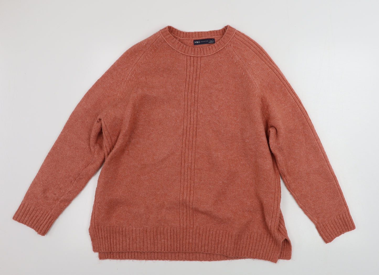 Marks and Spencer  Womens Orange   Pullover Jumper Size 12