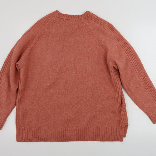 Marks and Spencer  Womens Orange   Pullover Jumper Size 12