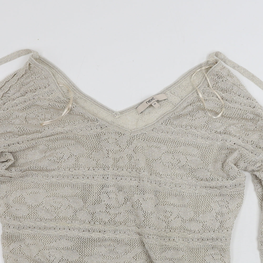 NEXT  Womens Beige   Pullover Jumper Size 14