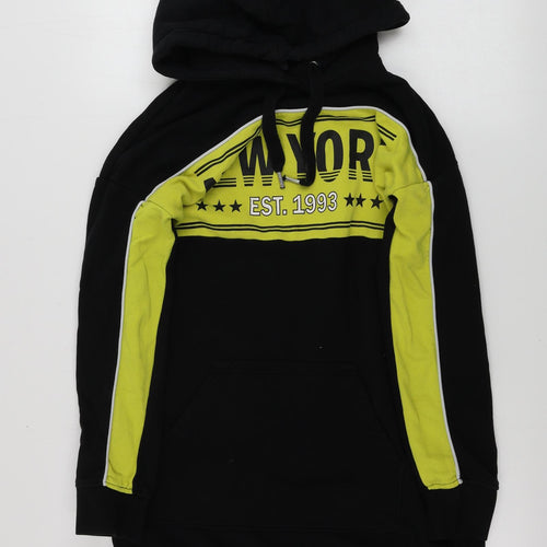 H&M  Womens Black   Pullover Hoodie Size 8