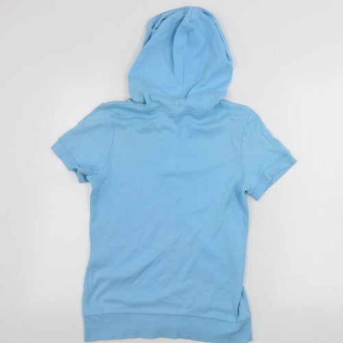 pinapple Womens Blue   Full Zip Hoodie Size 8