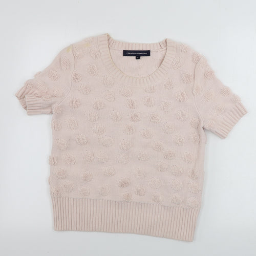 French Connection Womens Pink   Pullover Jumper Size S