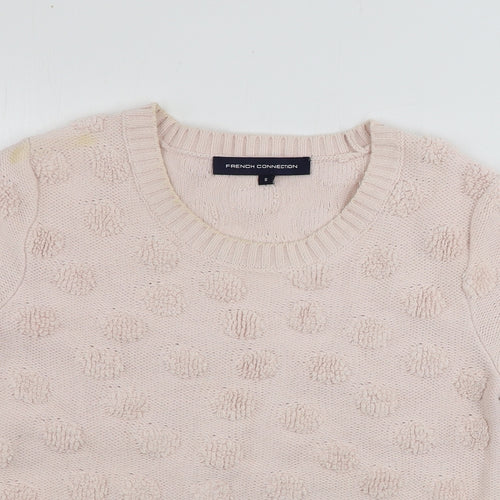 French Connection Womens Pink   Pullover Jumper Size S
