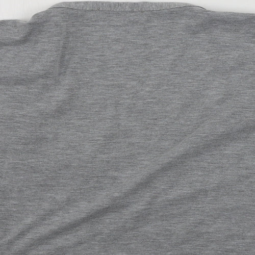 PRETTYLITTLETHING Womens Grey   Basic T-Shirt Size 12