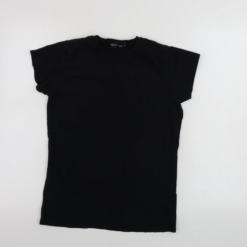 PRETTYLITTLETHING Womens Black   Basic T-Shirt Size M