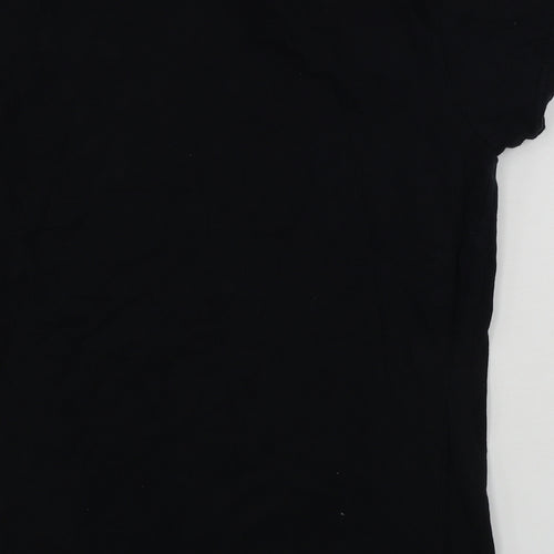 PRETTYLITTLETHING Womens Black   Basic T-Shirt Size M