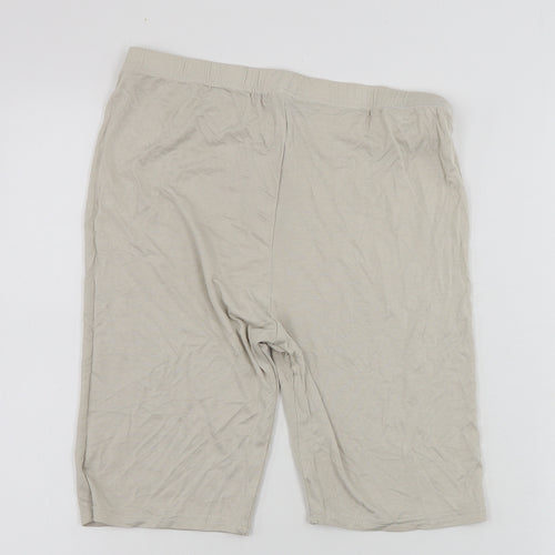 PRETTYLITTLETHING Womens Beige   Sweat Shorts Size 12
