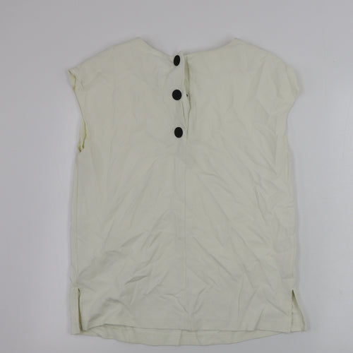 Marks and Spencer Womens Ivory   Basic Tank Size 10