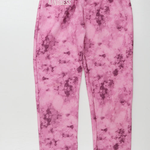 Primark  Girls Orange   Sweatpants Trousers Size 9-10 Years